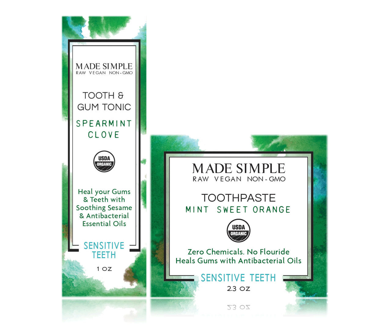 Made Simple Skin Care USDA Certified Organic Raw Vegan Non GMO