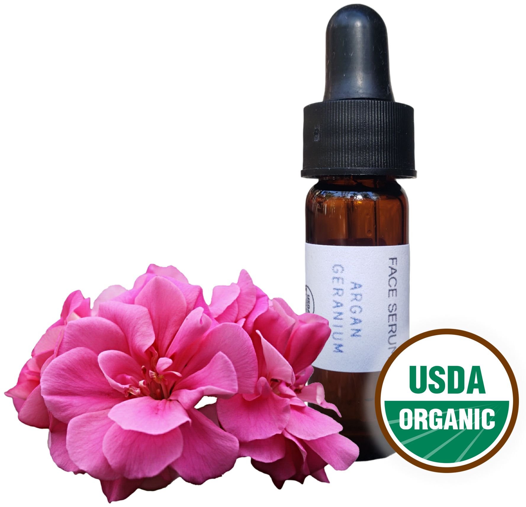 Made Simple Skin Care Face Serum certified organic - Argan Geranium2