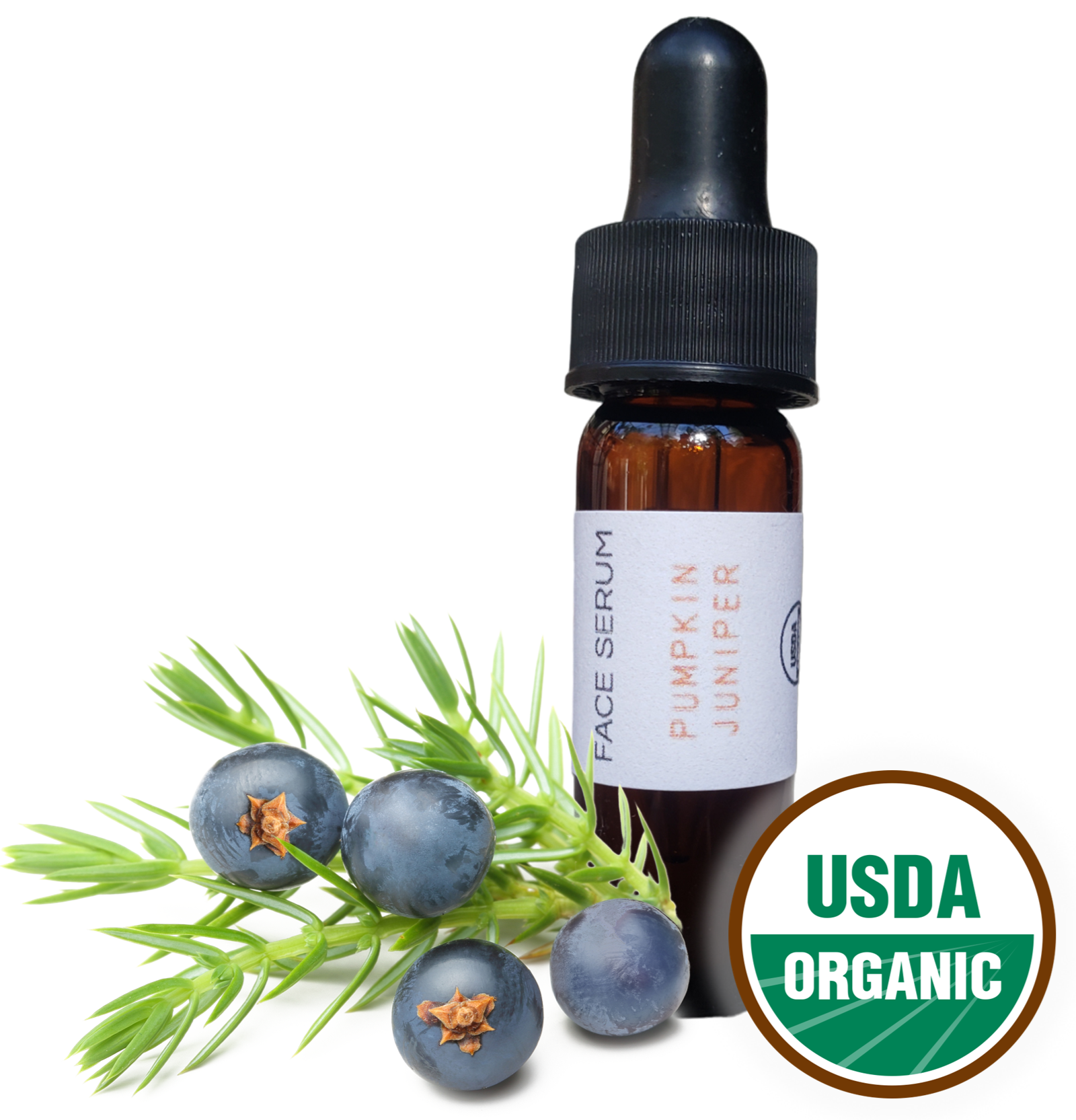 Made Simple Skin Care Face Serum certified organic - Pumpkin Juniper2