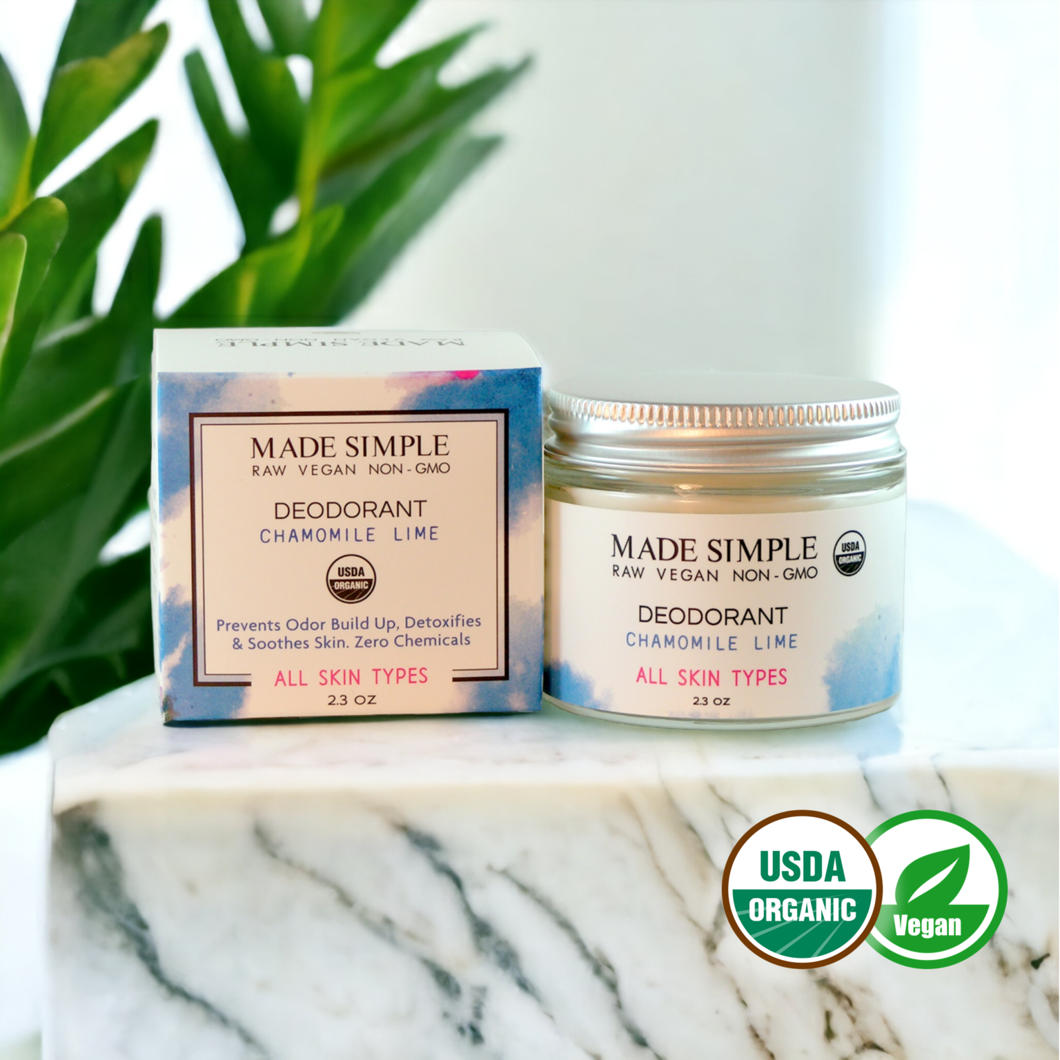 Certified Organic Vegan Deodorant