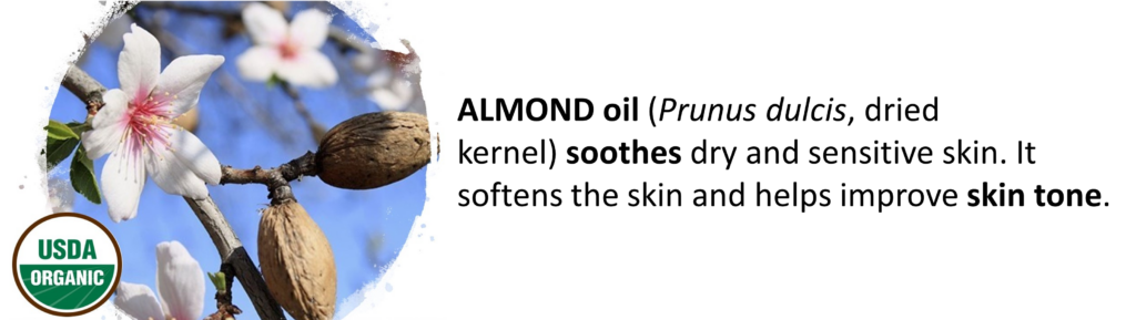Made Simple Skin Care certified organic vegan almond oil